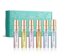 Gift Sets for Women, 6pcs Mini Perfume Sets for Women, Luxury Perfume Sets with Floral, Oud & Vanilla Scents, Long-Lasting Gift Sets for WomenIdeal Travel-Size Fragrance Collection
