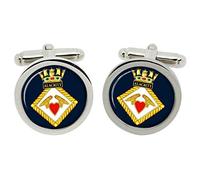 Gift Shop HMS Alacrity, Royal Navy Cufflinks in Box