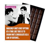 Gift to Say Sorry or Apologise to Men Women Boyfriend Girlfriend Apology Card Oncocoa 100 Gram Novelty Boxed Quirky Belgian Milk Chocolate Greetings for Him Her CDL119