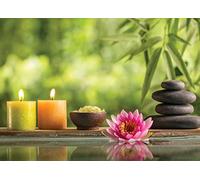 Gift Voucher for Massage Beauty Nail Salons Hairdressers Holistic Treatment / A7 Size/Free envelopes - Green Spa - Pack of 10