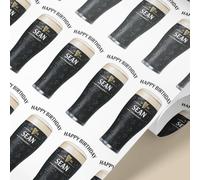 Gift Wrap 4 U Personalised Irish Stout Wrapping Paper | Custom Name & Year Gift Wrap | 61cm Wide Rolls | Birthday Present Idea | Stout Lover Wrapping Paper | 1m to 8m Lengths