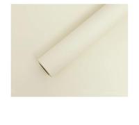 Gift wrapping paper 10 Yard Matte Roll Paper Frosted Monochrome Flower Wrapping Bouquet Wrap Waterproof Birthday paper wrapping(04cream)
