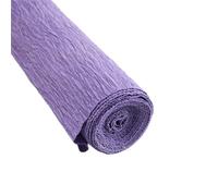 Gift Wrapping Paper 4rolls 50x250cm Colored Crepe Paper Roll Origami Crinkled Craft DIY Flowers Decoration Wrapping(Purple)