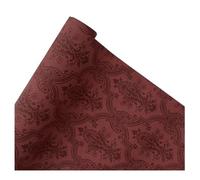 Gift Wrapping Paper 60cmX6Yards Classical Textured Elegant Paper Flower Bouquet Art Wrapping Papers Shop Present Floral Colorful Packaging Cover(Red)