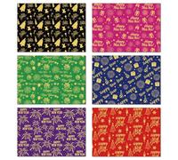 Gift Wrapping Paper - Happy New Year Gift Wrapping Paper,C-hristmas G-ift W-rapping P-aper for Man Woman Boys Girl Kids,12 Folded Sheets Word Paper for Kids Birthday Baby Showers Xams Gift Wrap