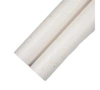 Gift Wrapping Paper Korean Floral DIY Wrapping Paper Set - 20 Sheets, 6 Colors, Gold/Silver Sparkles, Waterproof for Bouquets & Gifts(01-white)