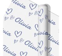 Gift Wrapping Paper Personalized Photo Birthday Funny Custom Face Body Gift Wrap Wrapping Paper Roll for Adult Men Women Kids Baby for Anniversary Valentine Mother Father Christmas Day