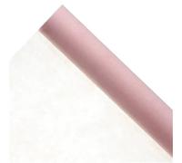 Gift Wrapping Paper Wrapped Flower Paper Waterproof Bundle Roll Papers Floral Lining Packaging Materials For Shops(Pink purple)