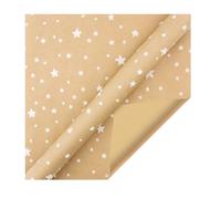 Gift Wrapping Paper Wrapping Paper Pattern Retro Craft Papers Flowers Wedding Birthday Present Box(Brown-E)