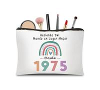 Gift Years Woman - Cosmetic Bag Original Gifts Years, Gift for Woman of Years, for Mother, Wife and Colleague, 1975, 1975
