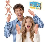 Gift4U 2 Pair Tiny Hands, Mini Hands on Sticks for Pranks & Costumes | Little hands on a stick, Office prank, Funny video prop, Party favors, Conversation starter