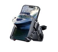 Giftaroo Marine Cell Phone Mount - 1s Lock & Release Holder for Boat Dash Accessories, EZGO Club Car Yamaha Golf Cart Bicycle Harley ATV & Rydex X3 Motorcycle
