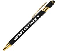 GIFTARU Funny Pen - WORLD'S BEST NURSE | Funny Gifts for Nurses | Secret Santa for Nurses, Nurse Thank you gift, Nurse Burthday Gifts