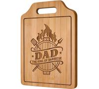 Giftasy Dad Gifts, Day Birthday Gifts - Handmade Engraved Bamboo Cutting Board - Gifts for Dad from Daughter Son, Presents for Dad Daddy on Birthday Christmas Father's Day