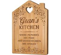 Giftasy Gran Gifts, Gran Mothers Day Birthday Gifts - Unique Gran Kitchen Cutting Board, Gifts for Gran from Grandchildren, Present for Gran on Birthday Mother's Day Christmas