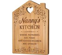 Giftasy Nanny Gifts, Nanny Birthday Gifts - Unique Nanny Kitchen Cutting Board, Gifts for Nanny from Grandchildren, Present for Nanny on Birthday Mother's Day Christmas