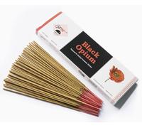 Giftbrit Black Opium Natural & Herbal Incense Sticks 100 Sticks With Incense Holder For Meditation, Yoga, Church, Relaxation, Healing and Positivity
