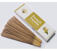 Giftbrit French Vanilla Fragrance Natural & Herbal Incense Sticks 100 Sticks With Incense Holder For Meditation, Yoga, Church, Relaxation, Healing and Positivity