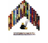 Giftbrit Hem Incense Sticks Various Fragrances 14 Packs & Stamford Shakti Single Pack Total 300 Sticks(15 Packs x 20 Sticks) | Best for Meditation,Yoga,Aroma Therapy, Relaxation