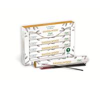 GiftBrit Premium Natural Incense Sticks,Variety Pack with Most Liked fragnances, Incense Sticks with Aromatherapy Incense and Meditation Incense (Sandalwood),(120 Sticks) (Pack of 6)