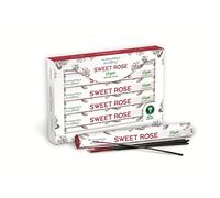 GiftBrit - Stamford Pack of 6 Sweet Rose Premium Natural Incense Sticks,Variety Pack with Most Liked fragnances, Ideal for Meditation, Spiritual Healing, Prayers, Aromatherapy (120 Sticks)