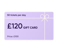 Giftcard (£120) £120.00