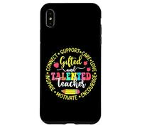 Gifted and Talented Teacher GT Education Pride design Case for iPhone XS Max