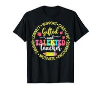 Gifted and Talented Teacher GT Education Pride design T-Shirt