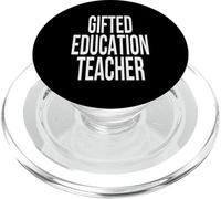 Gifted Education Teacher Appreciation Day For Work Week PopSockets PopGrip for MagSafe