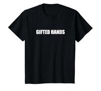 Gifted Hands T-Shirt, Kids, Black, 8 Years