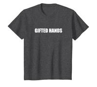 Gifted Hands T-Shirt, Kids, Dark Heather Grey, 6 Years