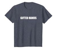 Gifted Hands T-Shirt, Kids, Heather Blue, 12 Years