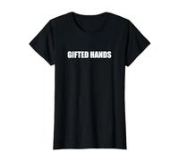 Gifted Hands T-Shirt, Women, Black, 3XL