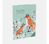 Gifted Stationery Company Gift Wrap Collection - 10 Premium Decorative Wrapping Sheets & 22 Matching Gift Tags - Gift Wrap Book for All Occasions (Foxy Tales)