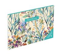 Gifted Stationery Magnetic Meal Planner - Kissing Hares. Weekly Meal Planner Pad With Grocery Food Shopping List. Fridge Planner Perfect For Home Use, 52 Pages 210mm X 297mm