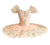 GiftGalore Professional Ballet tutu dress for girls in Flowers, Women's and Children's Dish, Stage Dance Competition Costume(170CM)