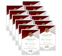 Giftgarden 12 Pack A3 Picture Frame, White A3 Photo Frame for Displaying Prints, Posters, Landscapes, Portraits, and Artwork