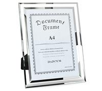 Giftgarden A4 Photo Frame Classic Glass Certificate Frame 21 x 29.7cm for Tabletop Display