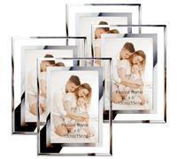 Giftgarden Glass 6x4 Photo Frames Set of 4, Picture Frames 6x4 for Baby, Family, and Wedding Photos - Perfect for Tabletop and Home Decoration