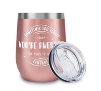 GiftGem Thank You for Women: Thank You Tumbler for Friends, Daughter, Sister-in-Law, Best Friend - 12 OZMotivational Travel Mug