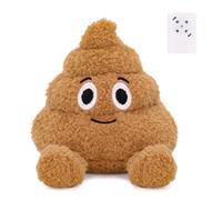GIFTIARA Positive Poo Plush with Sounds, Funny Emotional Support Poop Toy Hilarious as Gag Gifts for Everyone or Office Prank