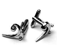 Gifticuffs Bass Clef Music Theme Cufflinks wedding accessory for musicians