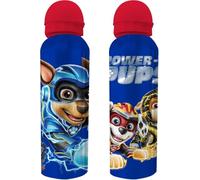 GIFTIDEAZZ Boys Paw Patrol PUPs Reusable Aluminum Bottle, Durable Design, Travel Bottle, 500ml, Featuring Marvel Characters Water Bottles for Kids Ages 3+ Years (Paw Patrol Boys Blue/Red)
