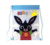 GIFTIDEAZZ Kids Character Design Drawstring Bags - Perfect for PE, Sports & School | Fun and Durable Gym Sack for Boys & Girls (Bing Drawstring Bag)