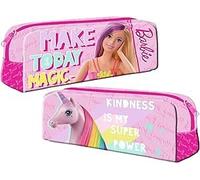 GIFTIDEAZZ Kids Character Pencil Case - Fun & Durable School Supply Organizer with Zipper - Cute Designs Perfect for School, Travel, and Art Supplies Pencil case (Barbie Make Today Magic)