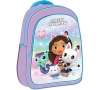 GIFTIDEAZZ Kid's Character-Themed Backpacks Standard & Deluxe Options | School Bags with Fun Designs (Deluxe Gabby's Dollhouse)