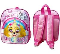 GIFTIDEAZZ Kid's Character-Themed Backpacks Standard & Deluxe Options | School Bags with Fun Designs (Standard PP Skye Dreaming of Unicorns)