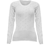 GIFTIDEAZZ Ladies Snowdrop Thermal Long Sleeve Top - Women Soft Winter Warmer Thermal Vest in White - Made in UK (Long Sleeve White, 2X-Large)