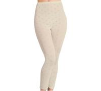 GIFTIDEAZZ TIMELESS GIFTS THAT REFLECT YOUR STYLE - Made in The UK - Snowdrop Women's Thermal Underwear Long Johns and Ladies Panties Nightwear (Long John Cream Small)