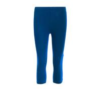 GIFTIDEAZZ Women's Ladies Cropped 3/4 Capri Leggings: Plus Size (UK 8-26) - Summer Perfection (RoyalBlue L-XL)